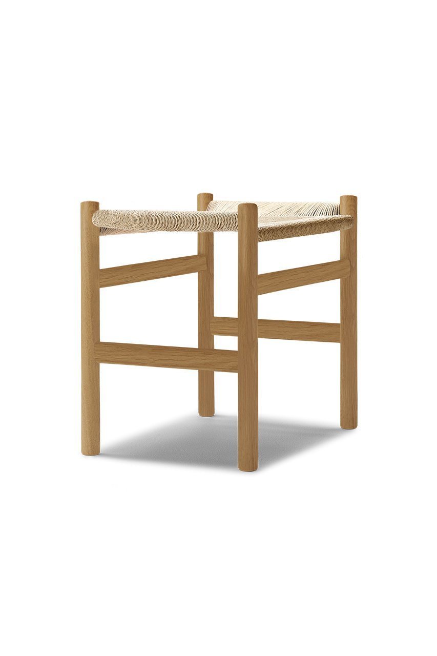 【カール ハンセン&サン/CARL HANSEN & SON / GOODS】のCH53 フットスツール ナチュラルペーパーコード/オーク/オイル 【メーカー取り寄せ】 人気、トレンドファッション・服の通販 founy(ファニー) 　オイル　Oil　シンプル　Simple　フォルム　Form　フレーム　Flame　ペーパー　Paper　NEW・新作・新着・新入荷　New Arrivals　other-2|ID: prp329100004511028 ipo3291000000031862295