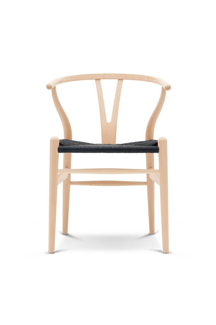 【カール ハンセン&サン/CARL HANSEN & SON / GOODS】のCH24 ウィッシュボーン チェア ブラックペーパーコード/ビーチ/ソープ【メーカー取り寄せ】 インテリア・キッズ・メンズ・レディースファッション・服の通販 founy(ファニー) https://founy.com/ シンプル Simple ビーチ Beach フォルム Form モダン Modern NEW・新作・新着・新入荷 New Arrivals |ID: prp329100004511037 ipo3291000000031862364