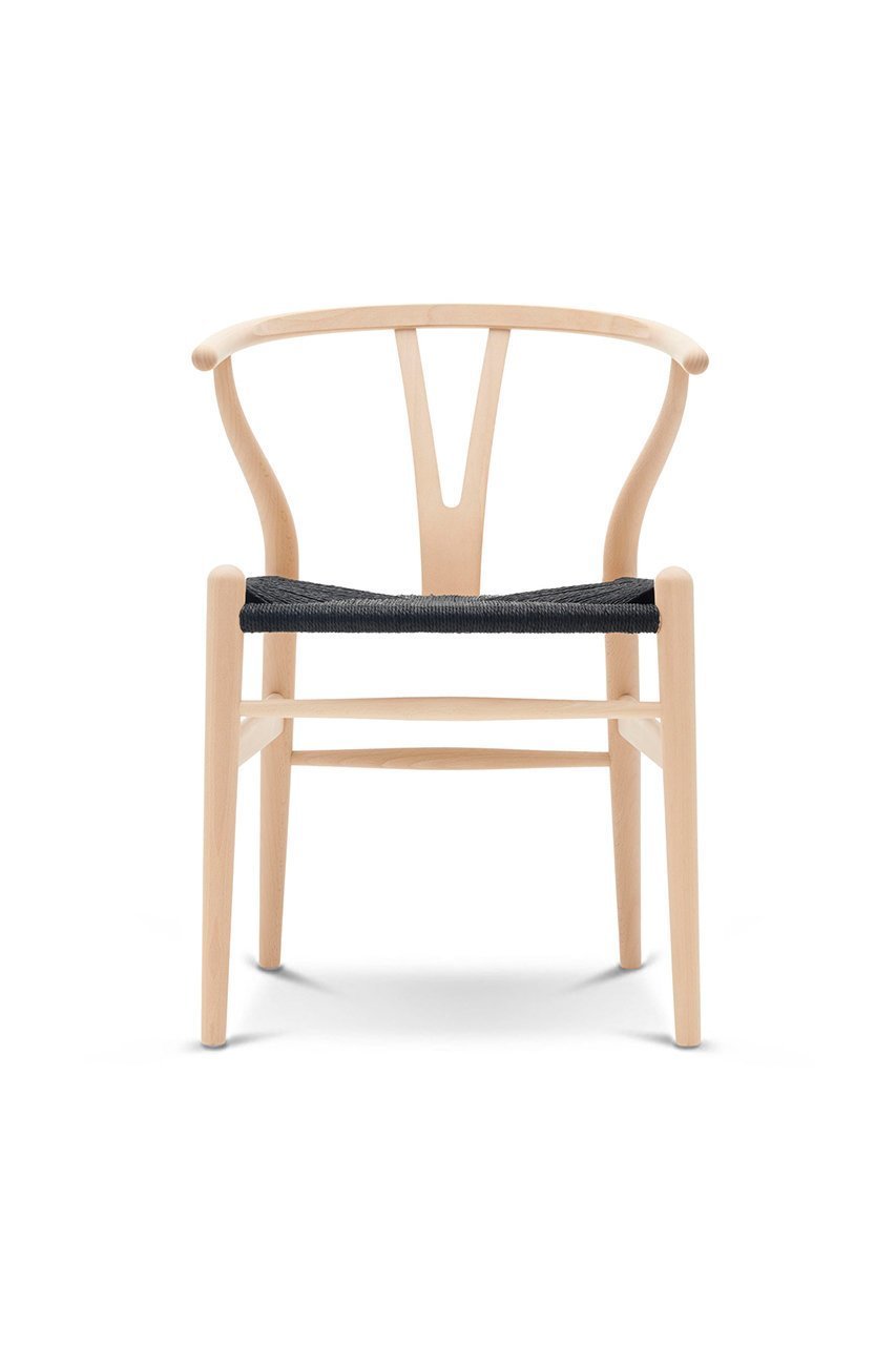 【カール ハンセン&サン/CARL HANSEN & SON / GOODS】のCH24 ウィッシュボーン チェア ブラックペーパーコード/ビーチ/ソープ【メーカー取り寄せ】 人気、トレンドファッション・服の通販 founy(ファニー) 　シンプル　Simple　ビーチ　Beach　フォルム　Form　モダン　Modern　NEW・新作・新着・新入荷　New Arrivals　 other-1|ID: prp329100004511037 ipo3291000000031862364
