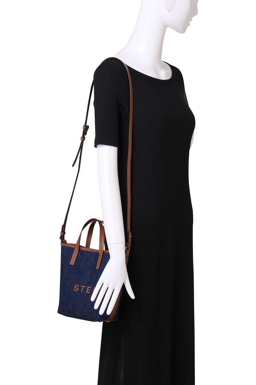 【ステラ マッカートニー/STELLA McCARTNEY】のStella Logo デニム2wayバケツトートバッグ 人気、トレンドファッション・服の通販 founy(ファニー) 　ファッション　Fashion　レディースファッション　Ladies' Fashion Online　バッグ　Bag　デニム　Denim　ハンドバッグ　Handbag　バケツ　Bucket　モダン　Modern　旅行　Travel　other-2|ID: prp329100004511041 ipo3291000000032182341