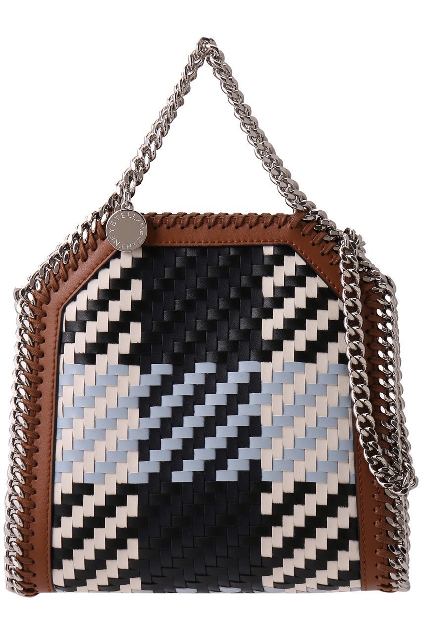 【ステラ マッカートニー/STELLA McCARTNEY】のFalabella Tiny ウーブンチェック2wayミニトートバッグ 人気、トレンドファッション・服の通販 founy(ファニー) 　ファッション　Fashion　レディースファッション　Fashion for Women　バッグ　Bags　おすすめ　Recommended / Our Picks　チェーン　Chain, Chain Strap　フォルム　Silhouette, Form　 other-1|ID: prp329100004511042 ipo3291000000032778542
