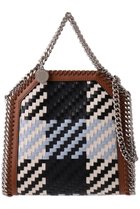 【ステラ マッカートニー/STELLA McCARTNEY】のFalabella Tiny ウーブンチェック2wayミニトートバッグ ブルーチェック|ID: prp329100004511042 ipo3291000000032778545