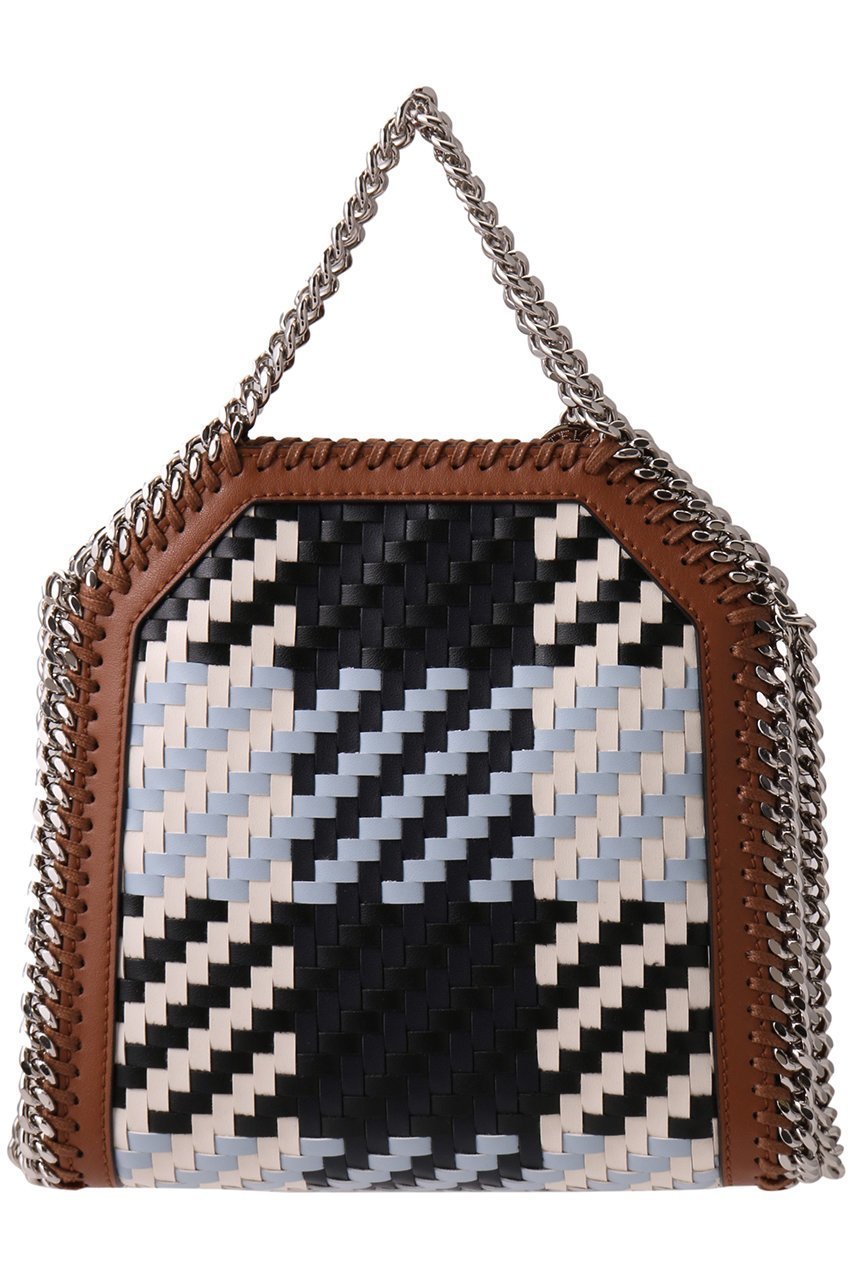 【ステラ マッカートニー/STELLA McCARTNEY】のFalabella Tiny ウーブンチェック2wayミニトートバッグ 人気、トレンドファッション・服の通販 founy(ファニー) 　ファッション　Fashion　レディースファッション　Fashion for Women　バッグ　Bags　おすすめ　Recommended / Our Picks　チェーン　Chain, Chain Strap　フォルム　Silhouette, Form　other-3|ID: prp329100004511042 ipo3291000000032778549