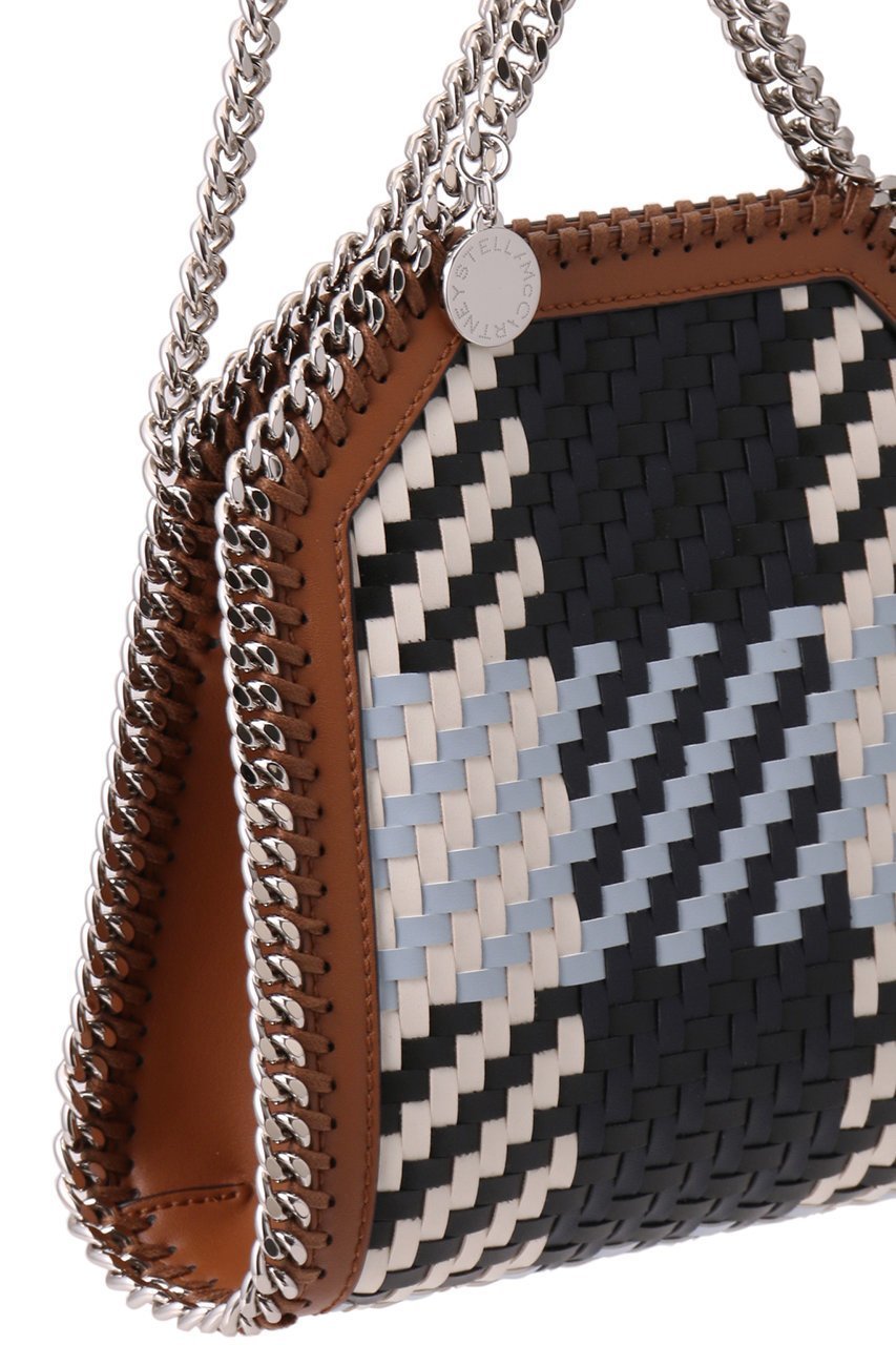 【ステラ マッカートニー/STELLA McCARTNEY】のFalabella Tiny ウーブンチェック2wayミニトートバッグ 人気、トレンドファッション・服の通販 founy(ファニー) 　ファッション　Fashion　レディースファッション　Fashion for Women　バッグ　Bags　おすすめ　Recommended / Our Picks　チェーン　Chain, Chain Strap　フォルム　Silhouette, Form　other-4|ID: prp329100004511042 ipo3291000000032778552