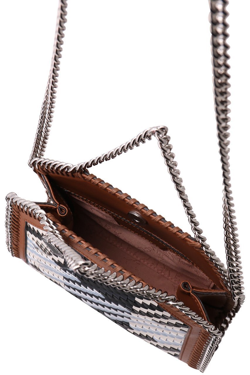 【ステラ マッカートニー/STELLA McCARTNEY】のFalabella Tiny ウーブンチェック2wayミニトートバッグ 人気、トレンドファッション・服の通販 founy(ファニー) 　ファッション　Fashion　レディースファッション　Fashion for Women　バッグ　Bags　おすすめ　Recommended / Our Picks　チェーン　Chain, Chain Strap　フォルム　Silhouette, Form　other-5|ID: prp329100004511042 ipo3291000000032778556