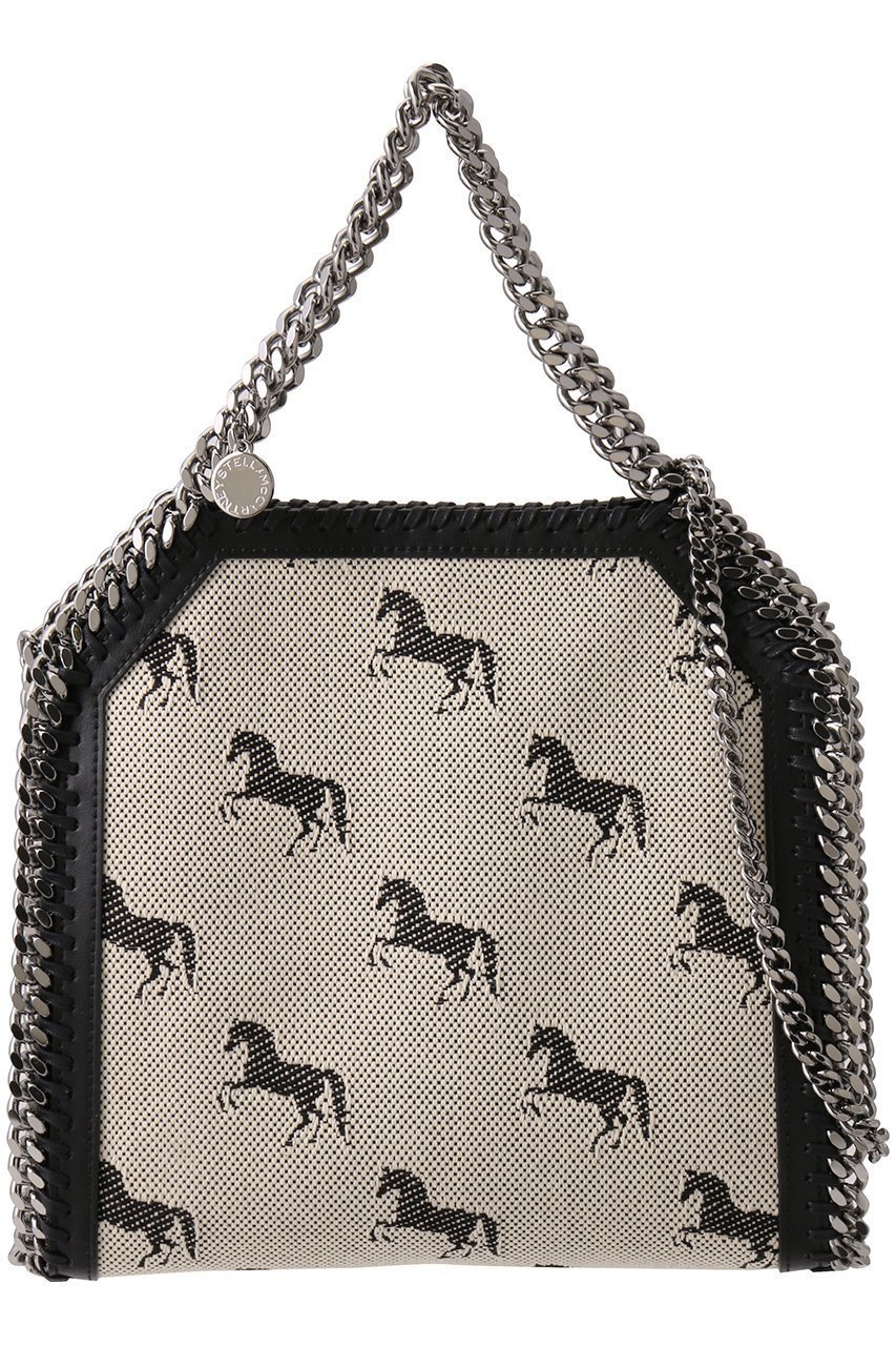 【ステラ マッカートニー/STELLA McCARTNEY】のFalabella Mini ホースジャカード2wayトートバッグ 人気、トレンドファッション・服の通販 founy(ファニー) 　ファッション　Fashion　レディースファッション　Fashion for Women　バッグ　Bags　ジャカード／ジャガード　Jacquard, Woven Pattern　チェーン　Chain, Chain Strap　エレガント 上品　Elegant　 other-1|ID: prp329100004511044 ipo3291000000032778570