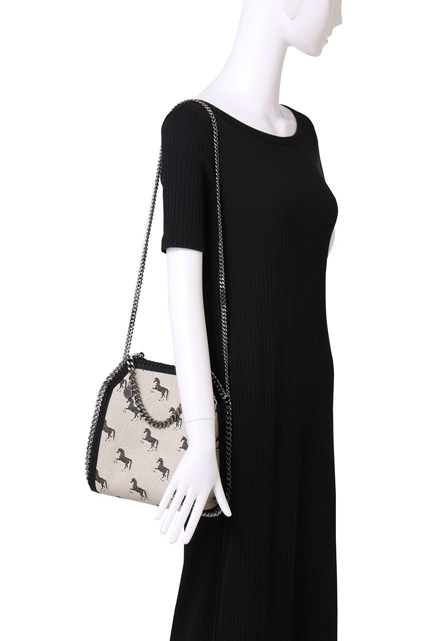 【ステラ マッカートニー/STELLA McCARTNEY】のFalabella Mini ホースジャカード2wayトートバッグ 人気、トレンドファッション・服の通販 founy(ファニー) 　ファッション　Fashion　レディースファッション　Fashion for Women　バッグ　Bags　ジャカード／ジャガード　Jacquard, Woven Pattern　チェーン　Chain, Chain Strap　エレガント 上品　Elegant　other-2|ID: prp329100004511044 ipo3291000000032778573