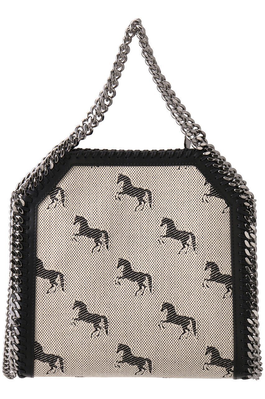 【ステラ マッカートニー/STELLA McCARTNEY】のFalabella Mini ホースジャカード2wayトートバッグ 人気、トレンドファッション・服の通販 founy(ファニー) 　ファッション　Fashion　レディースファッション　Fashion for Women　バッグ　Bags　ジャカード／ジャガード　Jacquard, Woven Pattern　チェーン　Chain, Chain Strap　エレガント 上品　Elegant　other-3|ID: prp329100004511044 ipo3291000000032778575