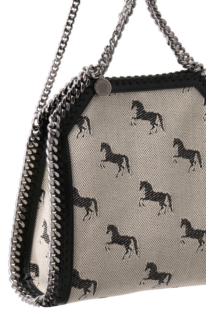 【ステラ マッカートニー/STELLA McCARTNEY】のFalabella Mini ホースジャカード2wayトートバッグ 人気、トレンドファッション・服の通販 founy(ファニー) 　ファッション　Fashion　レディースファッション　Fashion for Women　バッグ　Bags　ジャカード／ジャガード　Jacquard, Woven Pattern　チェーン　Chain, Chain Strap　エレガント 上品　Elegant　other-4|ID: prp329100004511044 ipo3291000000032778577
