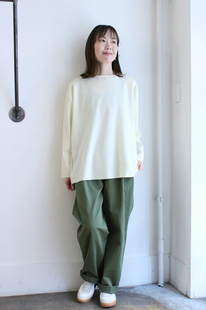 【レリル/lelill】のハイテクボートネックニット(オーバーサイズ) 人気、トレンドファッション・服の通販 founy(ファニー) 　ファッション　Fashion　レディースファッション　Fashion for Women　トップス・カットソー　Cut & Sew Tops　ニット　Knit Tops & Sweaters　カジュアルプルオーバー・ニットトップス　Pullovers & Knit Tops / Casual Pullovers　アンサンブル　Ensemble Set　カッティング　Cutting Detail　デコルテ　Décolleté, Neckline　ベスト　Vest, Waistcoat　ボレロ　Bolero, Short Cardigan　ボーダー　Border, Stripe　定番　Standard, Basic Item　春　Spring　軽量　Lightweight, Ultra Light　other-6|ID: prp329100004511045 ipo3291000000035544115