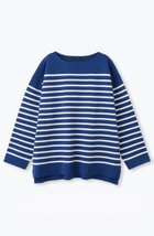 【レリル/lelill】のハイテクボートネックニット(レギュラーサイズ) ブルー|ID: prp329100004511046 ipo3291000000032918491