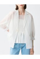 【アンクレイヴ/uncrave】のシアーオーガンジー /シャツジャケット 人気、トレンドファッション・服の通販 founy(ファニー) ファッション Fashion レディースファッション WOMEN アウター Coat Outerwear ジャケット Jackets インナー Inner エアリー Airy シアー Sheer シンプル Simple ジャケット Jacket ブライト Bright エレガント 上品 Elegant NEW・新作・新着・新入荷 New Arrivals thumbnail オフ|ID: prp329100004511051 ipo3291000000031862480