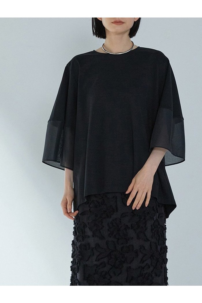 【プルミエ アロンディスモン/1er Arrondissement】のシアーコンビカットソー インテリア・キッズ・メンズ・レディースファッション・服の通販 founy(ファニー) https://founy.com/ ファッション Fashion レディースファッション WOMEN トップス・カットソー Tops/Tshirt シャツ/ブラウス Shirts/Blouses ロング / Tシャツ T-Shirts カットソー Cut and Sewn カットソー Cut And Sew ショート Short スリーブ Sleeve 夏 Summer NEW・新作・新着・新入荷 New Arrivals 春 Spring S/S・春夏 Ss・Spring/Summer |ID: prp329100004512188 ipo3291000000031873655