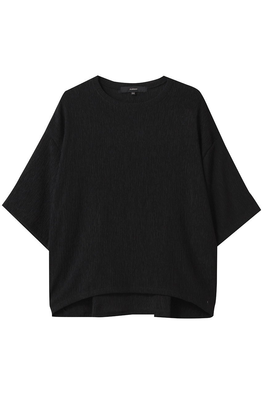 【フローレント/FLORENT】のブルーゼ クルーネック ハーフスリーブ トップス 人気、トレンドファッション・服の通販 founy(ファニー) 　ファッション　Fashion　レディースファッション　Fashion for Women　トップス・カットソー　Cut & Sew Tops　シャツ・ブラウス・オフィスカジュアル　Elegant Blouses & Button-Ups　ロングTシャツ・Tシャツ　Longline T-Shirts & Tees　カットソー・ベーシックTシャツ　Cut-and-Sewn Tops / Stretch Tees & Basics　インナー　Innerwear　ショート　Short, Short Length　スリーブ　Sleeve, Long Sleeve / Short Sleeve　ドレープ　Drape, Draping Fabric　ハーフ　Half, Half-Length　夏　Summer　定番　Standard, Basic Item　春　Spring　S/S・春夏　SS, Spring/Summer, Warm Season　 other-1|ID: prp329100004512194 ipo3291000000032843525
