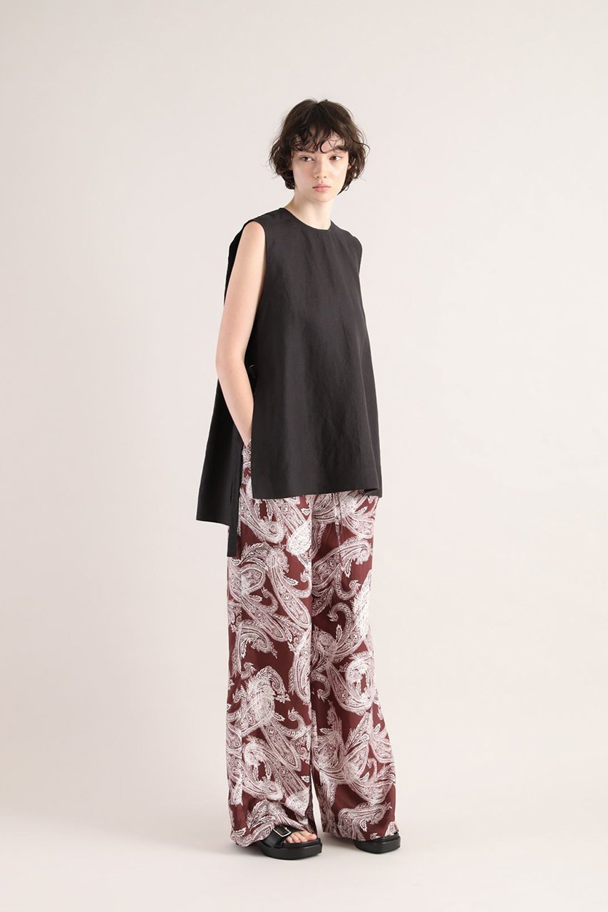 【サクラ/SACRA】のスペリオルベルギーリネンサイドスリットトップス 人気、トレンドファッション・服の通販 founy(ファニー) 　ファッション　Fashion　レディースファッション　Fashion for Women　トップス・カットソー　Cut & Sew Tops　キャミソール&ノースリーブ　Camisoles & Sleeveless Tops　シャツ・ブラウス・オフィスカジュアル　Elegant Blouses & Button-Ups　インナー　Innerwear　シンプル　Simple, Minimal　スリット　Slit, Slit Detail　ノースリーブ　Sleeveless, No-Sleeve　リネン　Linen, Linen Fabric　夏　Summer　春　Spring　S/S・春夏　SS, Spring/Summer, Warm Season　other-7|ID: prp329100004512197 ipo3291000000032906209