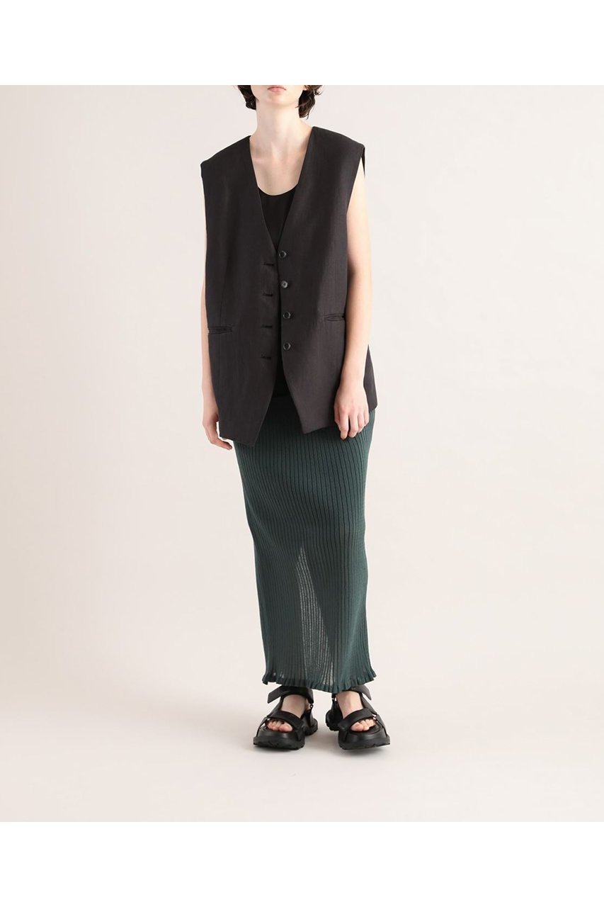 【サクラ/SACRA】のスペリオルベルギーリネンジレ 人気、トレンドファッション・服の通販 founy(ファニー) 　ファッション　Fashion　レディースファッション　WOMEN　アウター　Coat Outerwear　ジャケット　Jackets　ジャケット　Jacket　スタイリッシュ　Stylish　フェミニン　Feminine　ベスト　Vest　マニッシュ　Mannish　リネン　Linen　ロング　Long　NEW・新作・新着・新入荷　New Arrivals　other-8|ID: prp329100004512198 ipo3291000000031873751