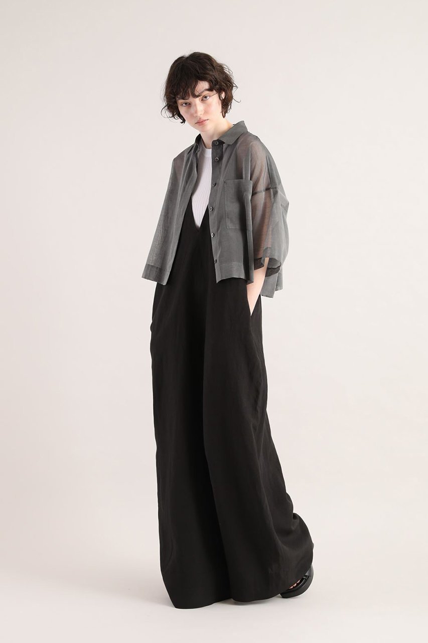 【サクラ/SACRA】のレーヨンリネンタンブルオールインワン 人気、トレンドファッション・服の通販 founy(ファニー) 　ファッション　Fashion　レディースファッション　Fashion for Women　パンツ　Pants & Trousers　フロント　Front, Front Design　ラップ　Wrap, Wrap Design　リネン　Linen, Linen Fabric　ロング　Long, Long-Length　夏　Summer　春　Spring　S/S・春夏　SS, Spring/Summer, Warm Season　other-6|ID: prp329100004512200 ipo3291000000032806906