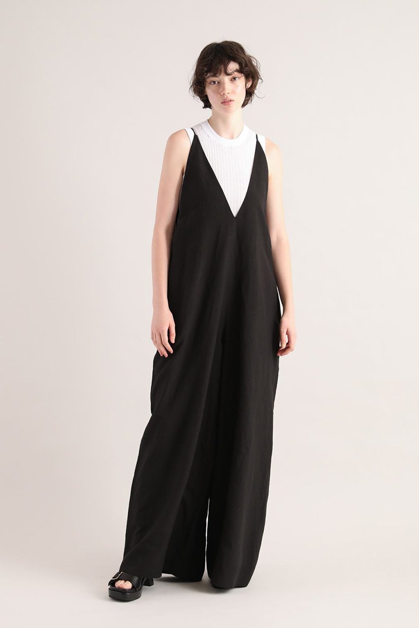 【サクラ/SACRA】のレーヨンリネンタンブルオールインワン 人気、トレンドファッション・服の通販 founy(ファニー) 　ファッション　Fashion　レディースファッション　Fashion for Women　パンツ　Pants & Trousers　フロント　Front, Front Design　ラップ　Wrap, Wrap Design　リネン　Linen, Linen Fabric　ロング　Long, Long-Length　夏　Summer　春　Spring　S/S・春夏　SS, Spring/Summer, Warm Season　other-8|ID: prp329100004512200 ipo3291000000032806908