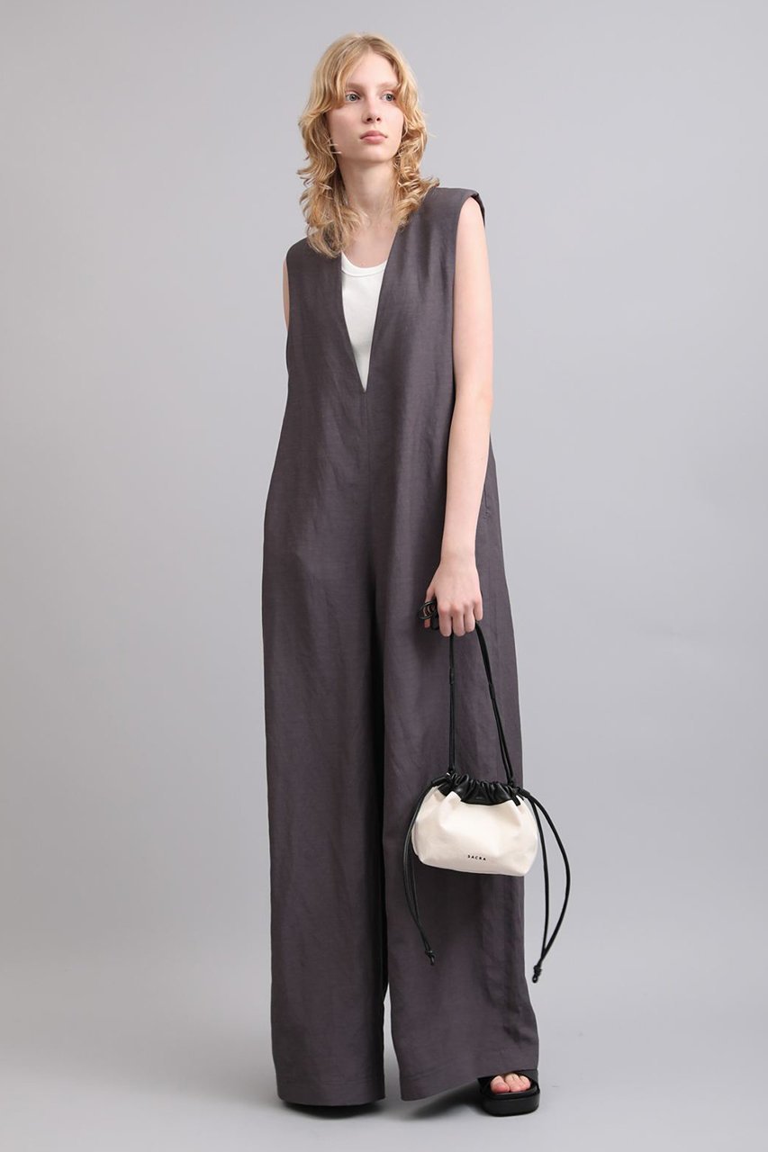 【サクラ/SACRA】のレーヨンリネンタンブルオールインワン 人気、トレンドファッション・服の通販 founy(ファニー) ファッション Fashion レディースファッション Fashion for Women パンツ Pants & Trousers 2026年 2026 インナー Innerwear ショルダー Shoulder, Shoulder Strap リラックス Relax, Relaxed Fit ワイド Wide, Wide Fit 夏 Summer 春 Spring S/S・春夏 SS, Spring/Summer, Warm Season other-6|ID: prp329100004512200 ipo3291000000036212423