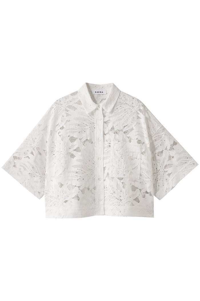 【サクラ/SACRA】のリーフラッセルレースシャツ インテリア・キッズ・メンズ・レディースファッション・服の通販 founy(ファニー) https://founy.com/ ファッション Fashion レディースファッション WOMEN トップス・カットソー Tops/Tshirt シャツ/ブラウス Shirts/Blouses シアー Sheer ショート Short シンプル Simple スリーブ Sleeve ハーフ Half フェミニン Feminine モチーフ Motif ラッセル Russell リュクス Luxe リーフ Leaf レース Race 夏 Summer NEW・新作・新着・新入荷 New Arrivals 春 Spring S/S・春夏 Ss・Spring/Summer |ID: prp329100004512202 ipo3291000000031873769