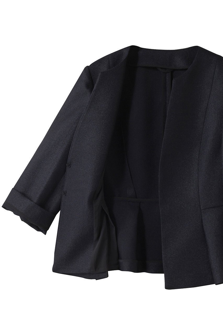 【アナイ/ANAYI】のバスケットツィードペプラムジャケット 人気、トレンドファッション・服の通販 founy(ファニー) ファッション Fashion レディースファッション Fashion for Women アウター Coat / Outerwear Collection レディースジャケット・軽アウター Jackets オケージョン Occasion Wear ジャケット Jacket, Outerwear バスケット Basket, Basket Bag フレア Flare, Flared リネン Linen, Linen Fabric エレガント 上品 Elegant 夏 Summer 定番 Standard, Basic Item other-6|ID: prp329100004512215 ipo3291000000032950975