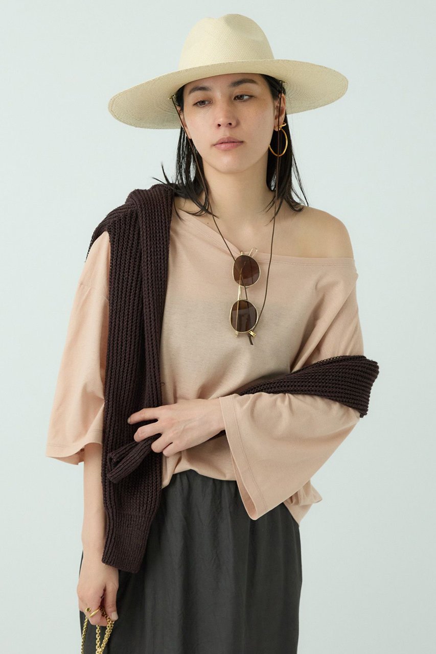 【カオス/Chaos】の【WHY NOT NOW】アルバTシャツ 人気、トレンドファッション・服の通販 founy(ファニー) ファッション Fashion レディースファッション Fashion for Women トップス・カットソー Cut & Sew Tops シャツ・ブラウス・オフィスカジュアル Elegant Blouses & Button-Ups ロングTシャツ・Tシャツ Longline T-Shirts & Tees カットソー・ベーシックTシャツ Cut-and-Sewn Tops / Stretch Tees & Basics インナー Innerwear シルケット Silket, Silky Cotton スリーブ Sleeve, Long Sleeve / Short Sleeve デニム Denim, Jeans Material ロング Long, Long-Length 再入荷 Restock / Back in Stock 夏 Summer other-1|ID: prp329100004512226 ipo3291000000035274376