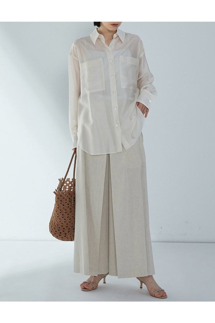 【プルミエ アロンディスモン/1er Arrondissement】のシアーシャツ インテリア・キッズ・メンズ・レディースファッション・服の通販 founy(ファニー) https://founy.com/ ファッション Fashion レディースファッション WOMEN トップス・カットソー Tops/Tshirt シャツ/ブラウス Shirts/Blouses シアー Sheer スリーブ Sleeve ロング Long NEW・新作・新着・新入荷 New Arrivals |ID: prp329100004512228 ipo3291000000031873953