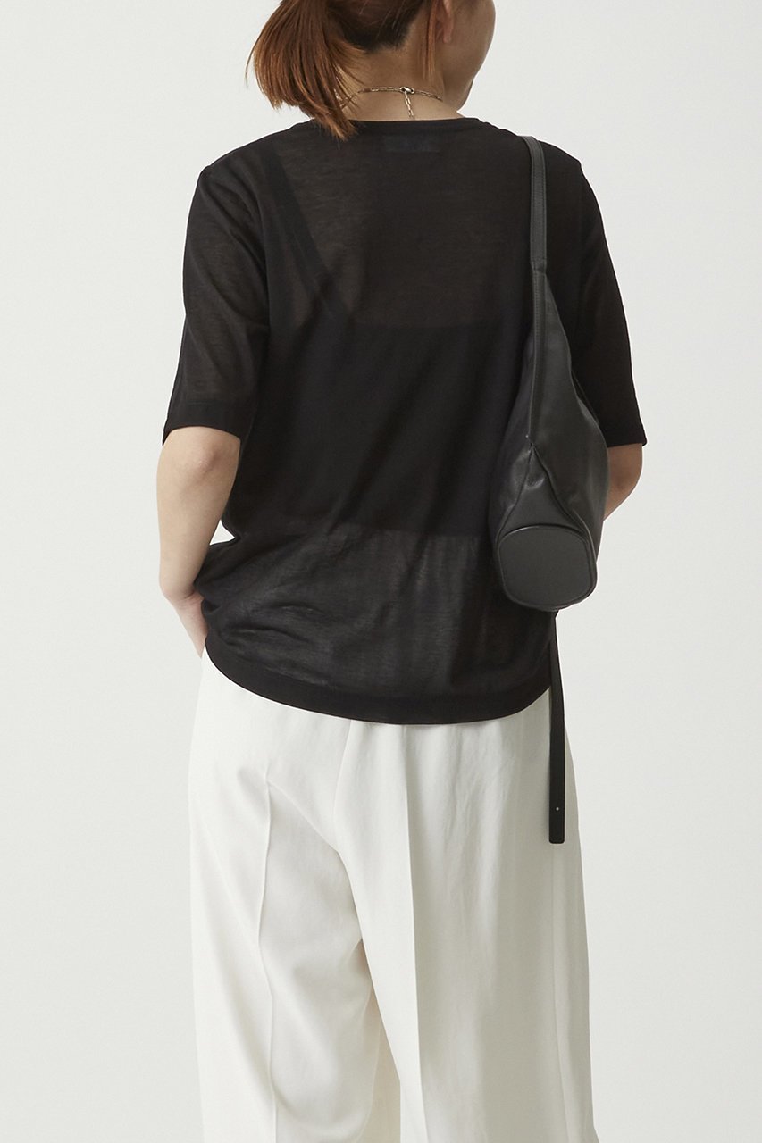 【プルミエ アロンディスモン/1er Arrondissement】のシアーTシャツ 人気、トレンドファッション・服の通販 founy(ファニー) 　ファッション　Fashion　レディースファッション　Fashion for Women　トップス・カットソー　Cut & Sew Tops　シャツ・ブラウス・オフィスカジュアル　Elegant Blouses & Button-Ups　ロングTシャツ・Tシャツ　Longline T-Shirts & Tees　カットソー・ベーシックTシャツ　Cut-and-Sewn Tops / Stretch Tees & Basics　シアー　Sheer, See-Through　ショート　Short, Short Length　シンプル　Simple, Minimal　スリーブ　Sleeve, Long Sleeve / Short Sleeve　トレンド　Trend, Trending Now　ベーシック　Basic, Essential　今季　This Season, Current Season　再入荷　Restock / Back in Stock　other-7|ID: prp329100004512236 ipo3291000000032074548