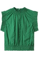 【アルアバイル/allureville】のシャーリングプルオーバー 人気、トレンドファッション・服の通販 founy(ファニー) ファッション Fashion レディースファッション Fashion for Women トップス・カットソー Cut & Sew Tops シャツ・ブラウス・オフィスカジュアル Elegant Blouses & Button-Ups カジュアルプルオーバー・ニットトップス Pullovers & Knit Tops / Casual Pullovers ギャザー Gathered, Ruffled シャーリング Shirring, Ruched ショート Short, Short Length スリーブ Sleeve, Long Sleeve / Short Sleeve フェミニン Feminine, Girly 夏 Summer ビジネス 仕事 通勤 Business / Work / Commuting |ID:prp329100004512238