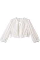 【アルアバイル/allureville】の【Loulou Willoughby】ボリュームパフシアーBO 人気、トレンドファッション・服の通販 founy(ファニー) ファッション Fashion レディースファッション Fashion for Women アウター Coat / Outerwear Collection レディースジャケット・軽アウター Jackets ブルゾンジャケット・スポーティアウター Blouson Jackets コンパクト Compact, Small Size シアー Sheer, See-Through ジャケット Jacket, Outerwear スリーブ Sleeve, Long Sleeve / Short Sleeve フェミニン Feminine, Girly ブルゾン Blouson, Bomber Jacket 再入荷 Restock / Back in Stock 夏 Summer 春 Spring S/S・春夏 SS, Spring/Summer, Warm Season |ID:prp329100004512242