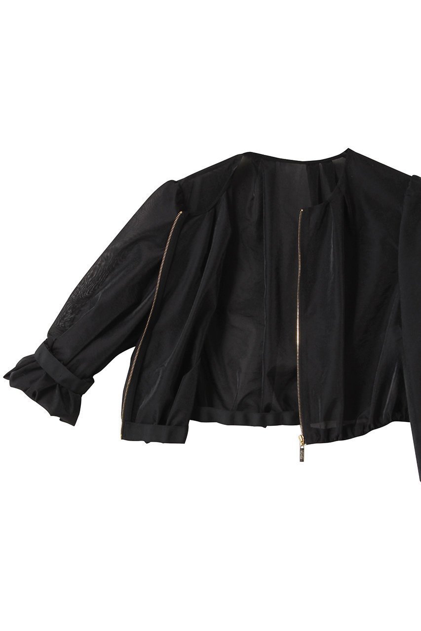 【アルアバイル/allureville】の【Loulou Willoughby】ボリュームパフシアーBO 人気、トレンドファッション・服の通販 founy(ファニー) 　ファッション　Fashion　レディースファッション　Fashion for Women　アウター　Coat / Outerwear Collection　レディースジャケット・軽アウター　Jackets　ブルゾンジャケット・スポーティアウター　Blouson Jackets　コンパクト　Compact, Small Size　シアー　Sheer, See-Through　ジャケット　Jacket, Outerwear　スリーブ　Sleeve, Long Sleeve / Short Sleeve　フェミニン　Feminine, Girly　ブルゾン　Blouson, Bomber Jacket　再入荷　Restock / Back in Stock　夏　Summer　春　Spring　S/S・春夏　SS, Spring/Summer, Warm Season　other-6|ID: prp329100004512242 ipo3291000000032707401