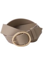 【エリオポール/heliopole】の【LEFIJE】OVAL BUCKLE 3.3 ベルト ブラウン|ID: prp329100004512246 ipo3291000000032800867