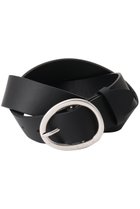 【エリオポール/heliopole】の【LEFIJE】OVAL BUCKLE 3.3 ベルト ブラック|ID: prp329100004512246 ipo3291000000036120417
