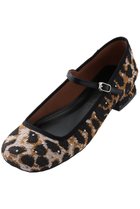 【ダニエラ アンド ジェマ/Daniella & GEMMA】のワイドスクエアスタッズメリージェーンパンプス 人気、トレンドファッション・服の通販 founy(ファニー) ファッション Fashion レディースファッション Fashion for Women クッション Cushion, Throw Pillow シルバー Silver, Metallic Silver スタッズ Studs, Metal Accents フラット Flat, Flat Shoes ラップ Wrap, Wrap Design レオパード Leopard, Animal Print thumbnail レオパード柄|ID: prp329100004512258 ipo3291000000035742468