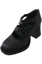 【ダニエラ アンド ジェマ/Daniella & GEMMA】のダブルストームサテンバレエパンプス ブラック生地|ID:prp329100004512260