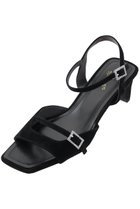 【ダニエラ アンド ジェマ/Daniella & GEMMA】のビジューバックルサンダル ブラックスエード|ID: prp329100004512262 ipo3291000000035969031