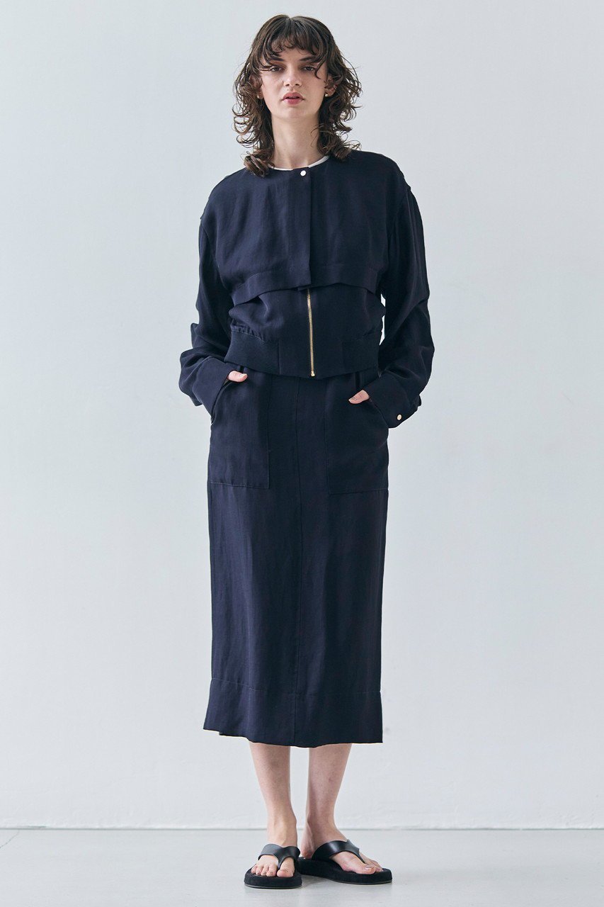 【ベイジ,/BEIGE,】のBERNARD(ベルナール)/リネンアウトポケットハイウエストスカート 人気、トレンドファッション・服の通販 founy(ファニー) 　ファッション　Fashion　レディースファッション　Fashion for Women　スカート　Skirts　ロングスカート　Long Skirts / Maxi & Midi Skirts　ロング　Long, Long-Length　エレガント 上品　Elegant　再入荷　Restock / Back in Stock　夏　Summer　春　Spring　S/S・春夏　SS, Spring/Summer, Warm Season　other-6|ID: prp329100004512273 ipo3291000000032845151