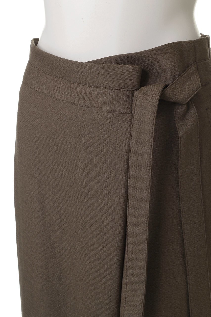 【ベイジ,/BEIGE,】のCAROLE(キャロル)/リネンライクラップワイドパンツ 人気、トレンドファッション・服の通販 founy(ファニー) 　ファッション　Fashion　レディースファッション　Fashion for Women　パンツ　Pants & Trousers　アシンメトリー　Asymmetrical Style　ラップ　Wrap, Wrap Design　エレガント 上品　Elegant　夏　Summer　other-5|ID: prp329100004512274 ipo3291000000035395595