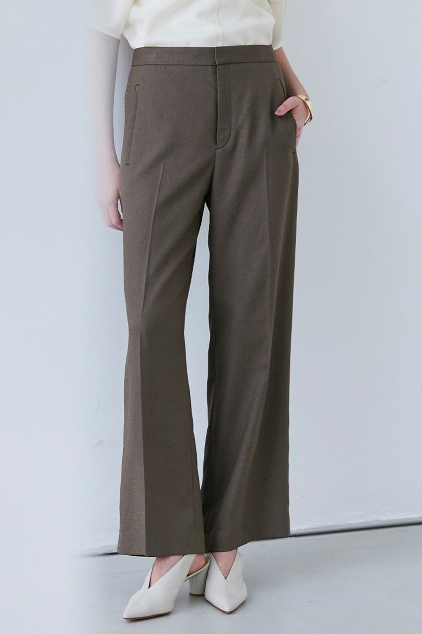 【ベイジ,/BEIGE,】のCAROLE(キャロル)/リネンライクフルレングスワイドパンツ 人気、トレンドファッション・服の通販 founy(ファニー) 　ファッション　Fashion　レディースファッション　Ladies' Fashion Online　パンツ　Pants　サマー　Summer　シンプル　Simple　リネン　Linen　ワイド　Wide　エレガント 上品　Elegant　今夏　Summer　夏　Summer　定番　Standard　other-7|ID: prp329100004512275 ipo3291000000032631955