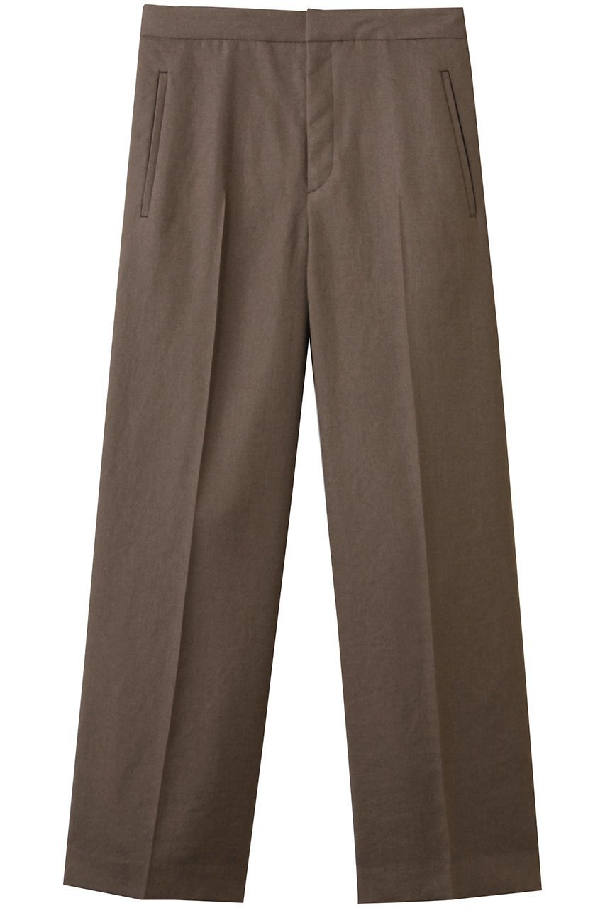 【ベイジ,/BEIGE,】のCAROLE(キャロル)/リネンライクフルレングスワイドパンツ インテリア・キッズ・メンズ・レディースファッション・服の通販 founy(ファニー) 　ファッション　Fashion　レディースファッション　Fashion for Women　パンツ　Pants & Trousers　サマー　Summer, Summer Style　シンプル　Simple, Minimal　リネン　Linen, Linen Fabric　ワイド　Wide, Wide Fit　エレガント 上品　Elegant　今夏　This Summer　夏　Summer　定番　Standard, Basic Item　Mocha|ID: prp329100004512275 ipo3291000000036555408