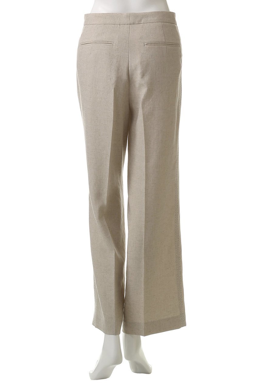 【ベイジ,/BEIGE,】のCAROLE(キャロル)/リネンライクフルレングスワイドパンツ 人気、トレンドファッション・服の通販 founy(ファニー) 　ファッション　Fashion　レディースファッション　Fashion for Women　パンツ　Pants & Trousers　サマー　Summer, Summer Style　シンプル　Simple, Minimal　リネン　Linen, Linen Fabric　ワイド　Wide, Wide Fit　エレガント 上品　Elegant　今夏　This Summer　夏　Summer　定番　Standard, Basic Item　other-4|ID: prp329100004512275 ipo3291000000036730222