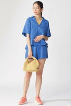 【エコアルフ/ECOALF】のYERA ショーツ / YERAALF SHORTS WOMAN 人気、トレンドファッション・服の通販 founy(ファニー) ファッション Fashion レディースファッション Fashion for Women パンツ Pants & Trousers ショートパンツ・ハーフパンツ High-Waisted & Relaxed Shorts おすすめ Recommended / Our Picks ショーツ Shorts, Short Pants ショート Short, Short Length セットアップ Set-Up, Coordinated Outfit ファブリック Fabric, Textile ポケット Pocket, Pocket Detail リゾート Resort, Vacation Style リラックス Relax, Relaxed Fit thumbnail ブルー|ID: prp329100004512277 ipo3291000000032899609