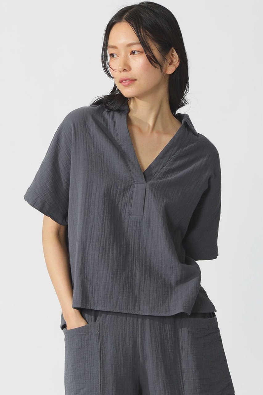 【エコアルフ/ECOALF】のDENISALF シャツ / DENISALF SHIRT WOMAN 人気、トレンドファッション・服の通販 founy(ファニー) 　ファッション　Fashion　レディースファッション　Fashion for Women　トップス・カットソー　Cut & Sew Tops　シャツ・ブラウス・オフィスカジュアル　Elegant Blouses & Button-Ups　ショーツ　Shorts, Short Pants　ショート　Short, Short Length　スリーブ　Sleeve, Long Sleeve / Short Sleeve　セットアップ　Set-Up, Coordinated Outfit　ファブリック　Fabric, Textile　フィット　Fit, Slim Fit　リゾート　Resort, Vacation Style　リラックス　Relax, Relaxed Fit　夏　Summer　 other-1|ID: prp329100004512278 ipo3291000000032906039