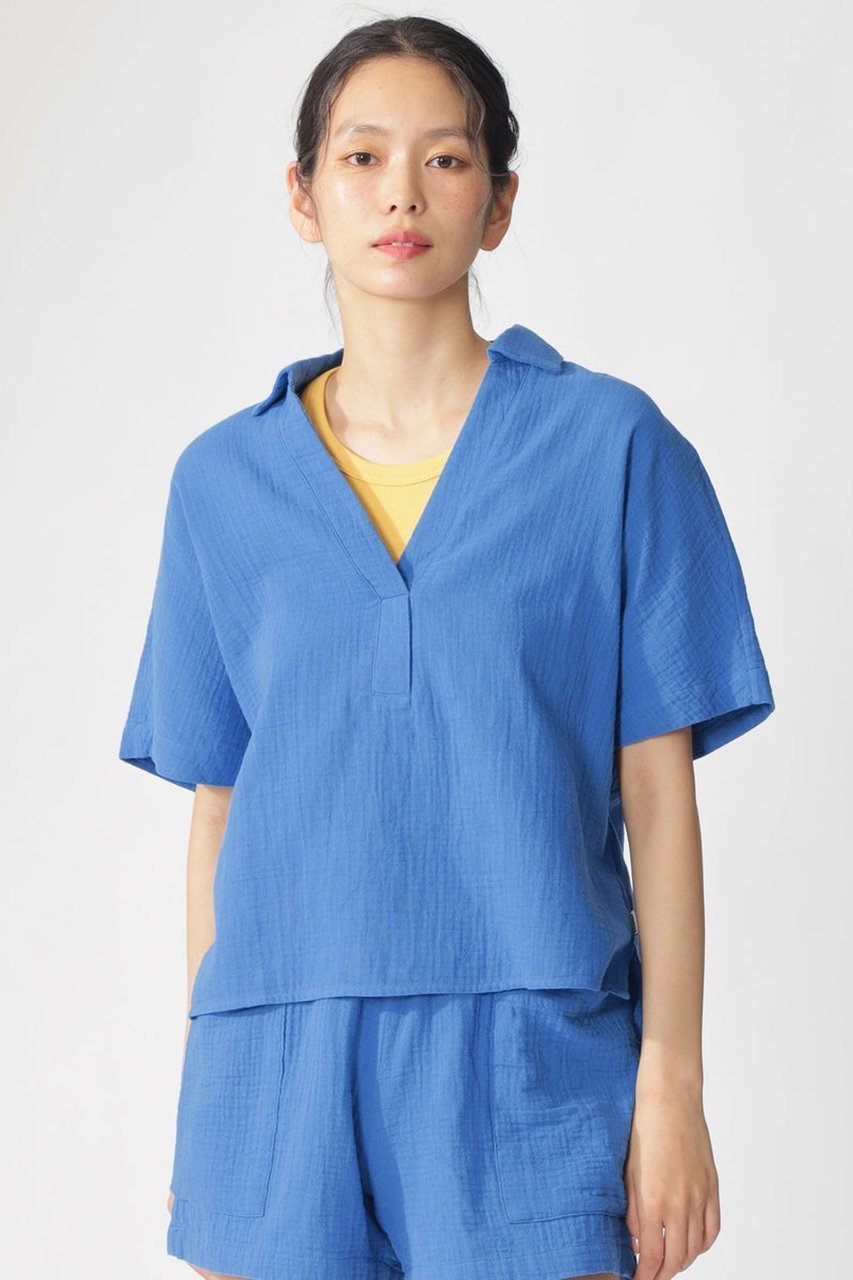 【エコアルフ/ECOALF】のDENISALF シャツ / DENISALF SHIRT WOMAN 人気、トレンドファッション・服の通販 founy(ファニー) 　ファッション　Fashion　レディースファッション　Fashion for Women　トップス・カットソー　Cut & Sew Tops　シャツ・ブラウス・オフィスカジュアル　Elegant Blouses & Button-Ups　ショーツ　Shorts, Short Pants　ショート　Short, Short Length　スリーブ　Sleeve, Long Sleeve / Short Sleeve　セットアップ　Set-Up, Coordinated Outfit　ファブリック　Fabric, Textile　フィット　Fit, Slim Fit　リゾート　Resort, Vacation Style　リラックス　Relax, Relaxed Fit　夏　Summer　other-2|ID: prp329100004512278 ipo3291000000032906048