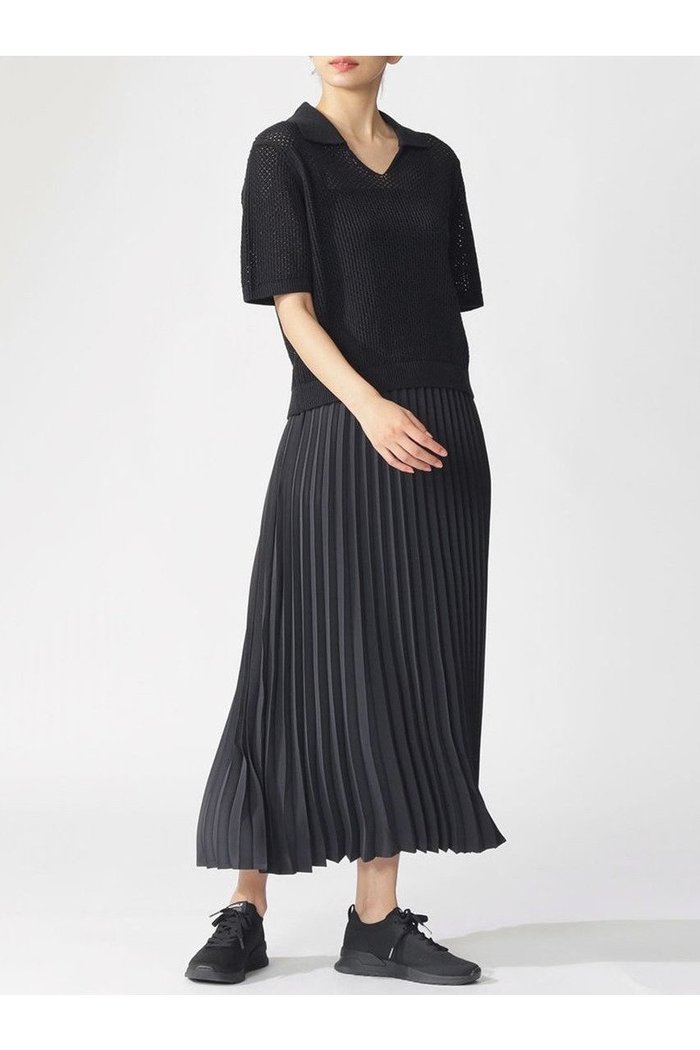 【エコアルフ/ECOALF】のARGAN ニットポロ / ARGANALF KNIT WOMAN インテリア・キッズ・メンズ・レディースファッション・服の通販 founy(ファニー) https://founy.com/ ファッション Fashion レディースファッション WOMEN トップス・カットソー Tops/Tshirt ニット Knit Tops プルオーバー Pullover コンパクト Compact トレンド Trend フィット Fit メッシュ Mesh リラックス Relax 夏 Summer NEW・新作・新着・新入荷 New Arrivals 春 Spring S/S・春夏 Ss・Spring/Summer 軽量 Lightweight |ID: prp329100004512279 ipo3291000000031874308