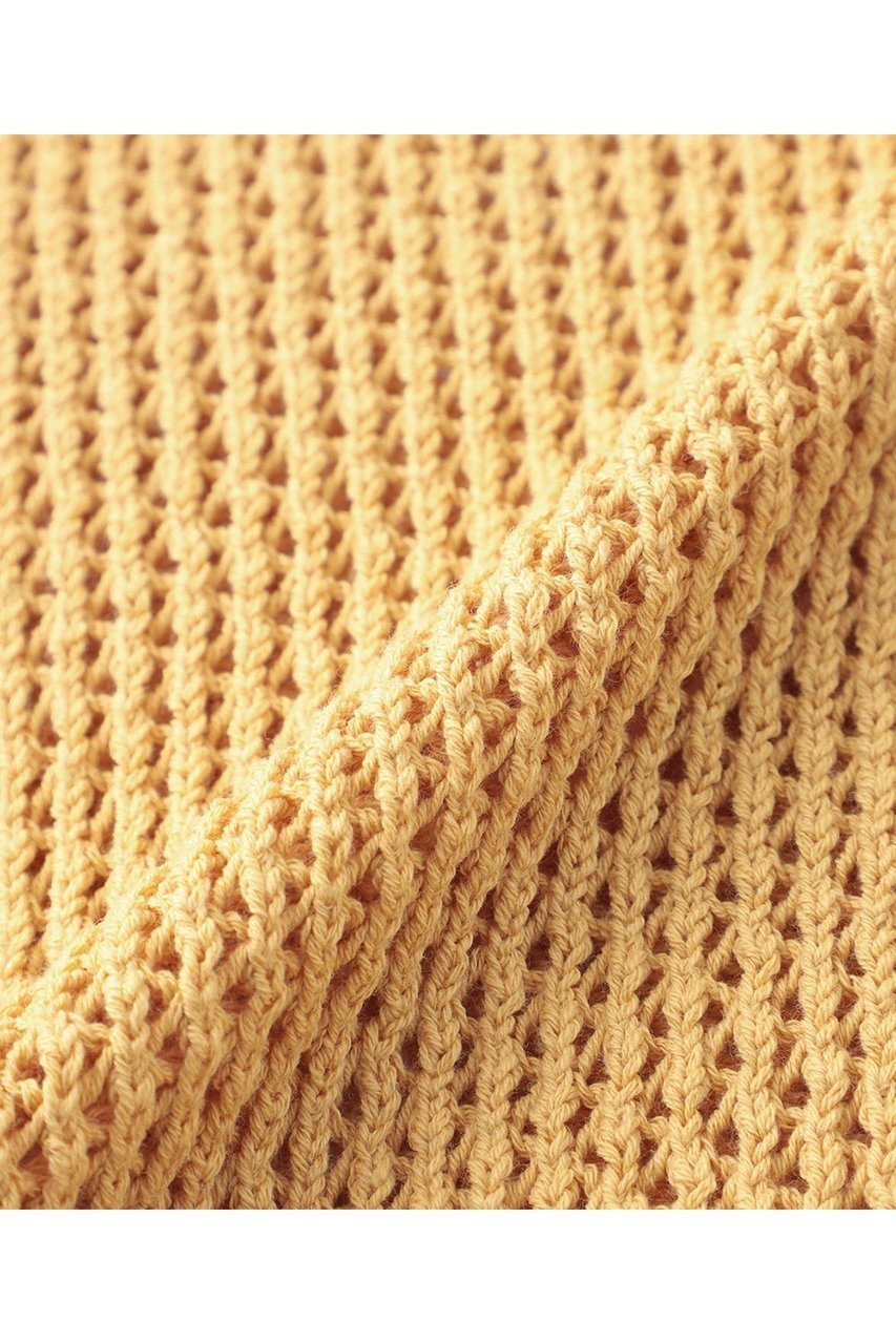 【エコアルフ/ECOALF】のARGAN ニットポロ / ARGANALF KNIT WOMAN 人気、トレンドファッション・服の通販 founy(ファニー) 　ファッション　Fashion　レディースファッション　Fashion for Women　トップス・カットソー　Cut & Sew Tops　ニット　Knit Tops & Sweaters　カジュアルプルオーバー・ニットトップス　Pullovers & Knit Tops / Casual Pullovers　コンパクト　Compact, Small Size　トレンド　Trend, Trending Now　フィット　Fit, Slim Fit　メッシュ　Mesh, Net Fabric　リラックス　Relax, Relaxed Fit　夏　Summer　春　Spring　S/S・春夏　SS, Spring/Summer, Warm Season　軽量　Lightweight, Ultra Light　other-5|ID: prp329100004512279 ipo3291000000034957091