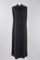 【エンフォルド/ENFOLD】のNO-SLEEVES LONG SHIRT/シャツ ダークグレー|ID: prp329100004513384 ipo3291000000036394785