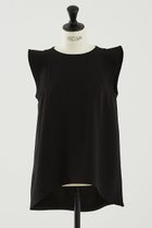 【デザイン ワークス/DESIGN WORKS】のトリアセジョーゼットノースリブラウス ブラック|ID: prp329100004513388 ipo3291000000036389556