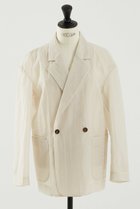 【デザイン ワークス/DESIGN WORKS】のリネン混シアーオーバーサイズジャケット ベージュ|ID: prp329100004513389 ipo3291000000032794384