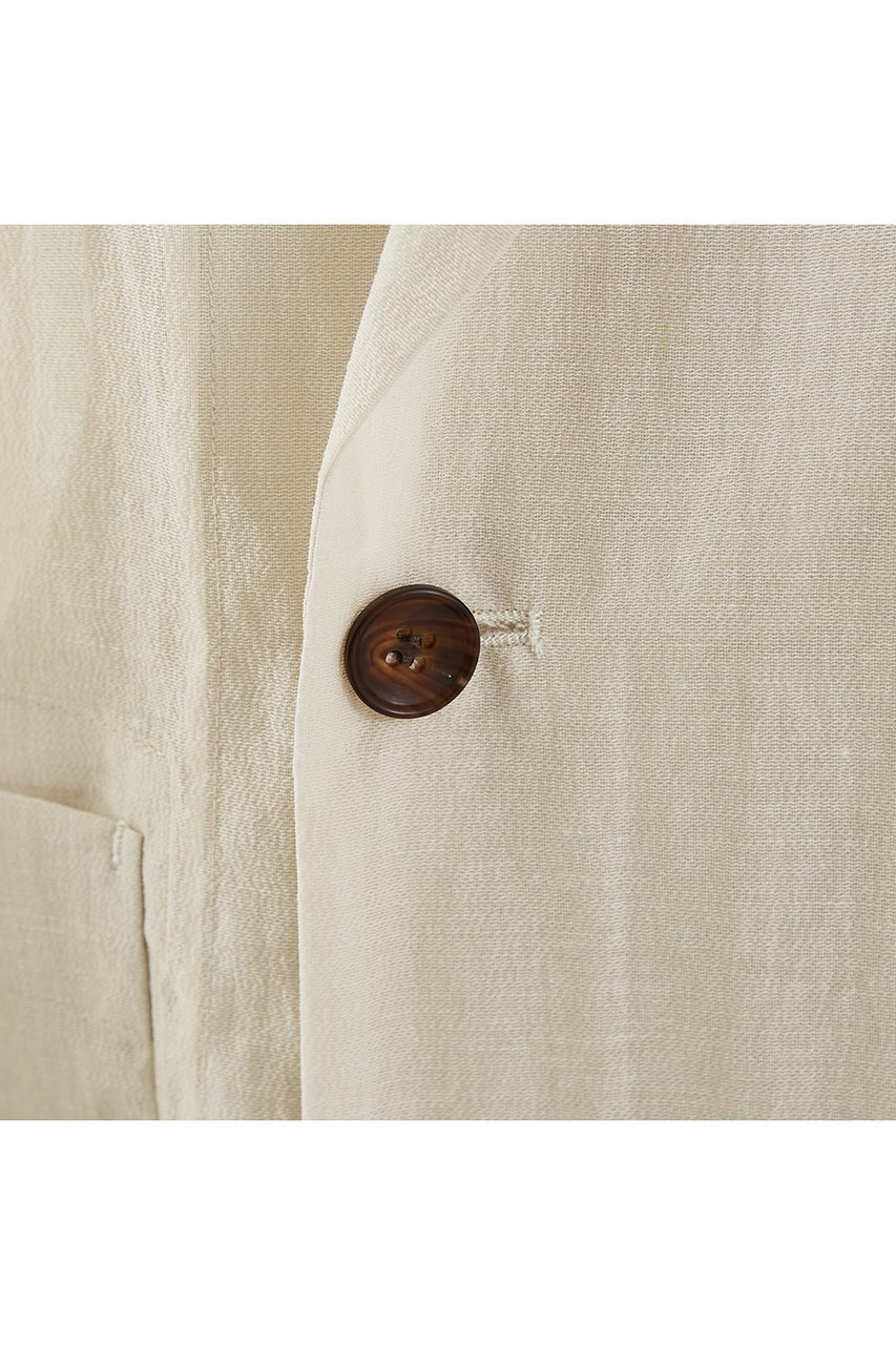 【デザイン ワークス/DESIGN WORKS】のリネン混シアーオーバーサイズジャケット 人気、トレンドファッション・服の通販 founy(ファニー) 　ファッション　Fashion　レディースファッション　Fashion for Women　アウター　Coat / Outerwear Collection　レディースジャケット・軽アウター　Jackets　シアー　Sheer, See-Through　ショルダー　Shoulder, Shoulder Strap　ジャケット　Jacket, Outerwear　ダブル　Double, Double-Breasted　トレンド　Trend, Trending Now　ドロップ　Drop Shoulder, Dropped Style　リネン　Linen, Linen Fabric　リラックス　Relax, Relaxed Fit　防寒　Cold Protection, Winter-Ready　other-2|ID: prp329100004513389 ipo3291000000034091768